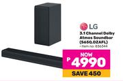 LG 3.1 Channel Dolby Atmos Soundbar S65Q.DZAFL