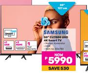 Samsung 50" CU7000 UHD 4K Smart TV