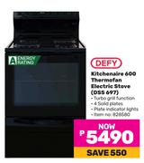 Defy Kitchenaire 600 Thermofan Electric Stove DSS 697