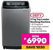 Defy 17Kg Top Loader Washing Machine