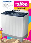 Samsung 14Kg Twin Tub With Wash Tray
