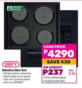Defy Slimline Box Set