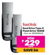 Sandisk Dual Drive Type-C Flash Drive 128GB
