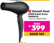 Bennett Read 2400W Hair Dryer HHR411