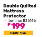 Always Home Double Quilted Mattress Protector