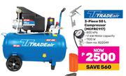 Tradeair 3 Piece 50L Compressor MCFRC117