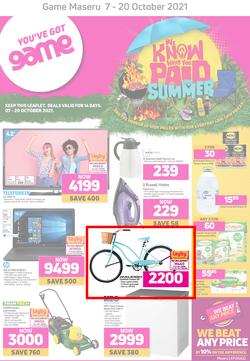 Game Lesotho : We Know What You Paid Last Summer (7 October - 20 October 2021), page 1