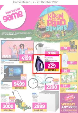 Game Lesotho : We Know What You Paid Last Summer (7 October - 20 October 2021), page 1