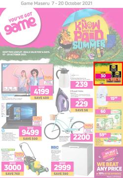 Game Lesotho : We Know What You Paid Last Summer (7 October - 20 October 2021), page 1
