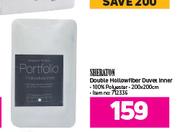 Sheraton Double Hollow Fiber Duvet Inner