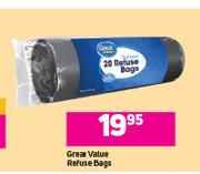 Great Value Refuse Bags