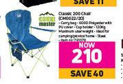 Campmaster Classic 200 Chair CM0022/20