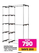 Laundry House Double Rod Wardrobe