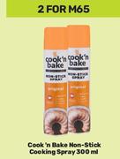 Cook n Bake Non Stick Cooking Spray-For 2 x 300ml