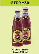All Gold Toamto Sauce-For 2 x 700ml