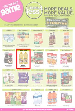 Game Lesotho : More 4 Less (01 October - 31 December 2023), page 1