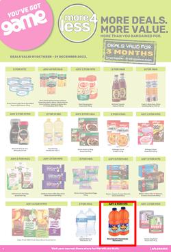 Game Lesotho : More 4 Less (01 October - 31 December 2023), page 1