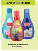 Mousson Bubble Bath Assorted-For 2 x 2L