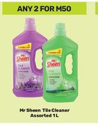Mr Sheen Tile Cleaner Assorted-For 2 x 1L