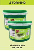First Value Pine Gel Tub-For 2 x 2L