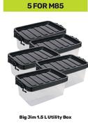 Big Jim 1.5L Utility Box-For 5