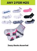 Jazzy Socks Assorted-For 2