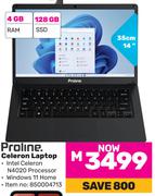 Proline Celeron Laptop