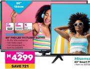 Telefunken 50" FHD LED TV TLEDD-50FHD