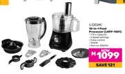 Logik 10 In 1 Food Processor LHFP-1001