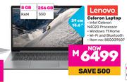 Lenovo Celeron Laptop
