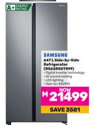 Samsung 647L Side By Side Refrigerator RS62R5011M9