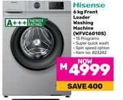 Hisense 6Kg Front Loader Washing Machine WFVC6010S