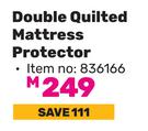 Always Home Double Quilted Mattress Protector