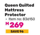Always Home Queen Quilted Mattress Protector