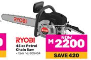 Ryobi 45cc Petrol Chain Saw