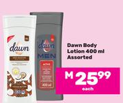 Dawn Body Lotion Assorted-400ml Each