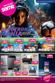 Game Lesotho : Electronics Mania (25 July - 07 August 2024)