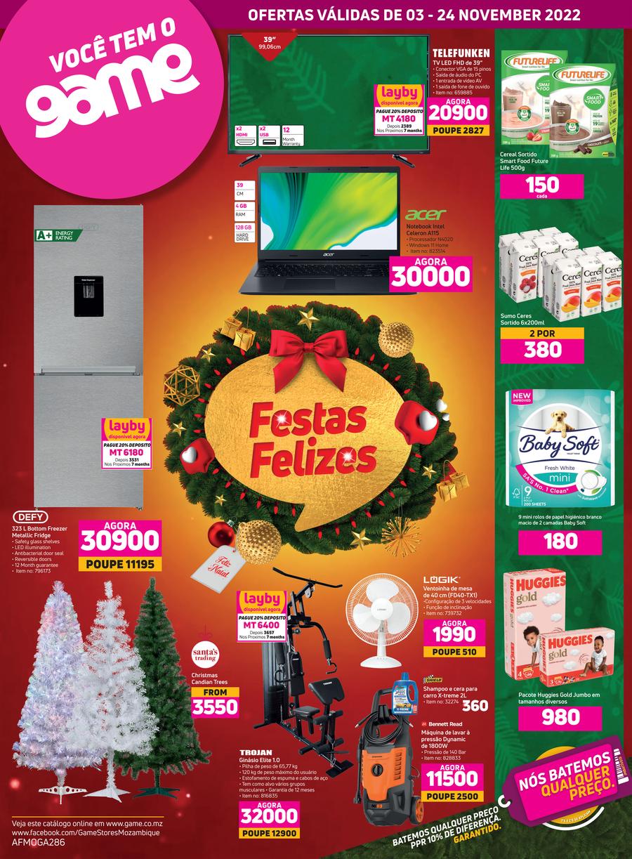 Game Mozambique : Compliments Of The Season (3 November - 24 November