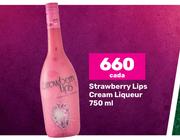 Strawberry Lips Cream Liqueur-750ml cada