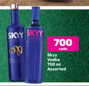 Skyy Vodka Assorted-750ml cada