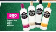 Russian Bear Vodka Assorted-750ml cada