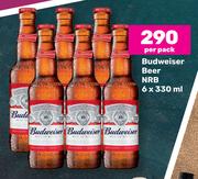 Budweiser Beer NRB-6 x 330ml Per Pack