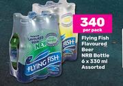 Flying Fish Flavoured Beer NRB Bottle Assorted-6 x 330ml Per Pack
