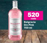 Belgravia Gin Pink-750ml cada