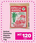 Autopac Maputo Acucar Castanho-1Kg cada