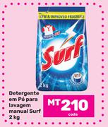 Surf manual lavagem Detergente em Po para-2Kg cada