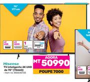 Hisense TV inteligente 4K UHD de 70" 70A6Q (850030725)