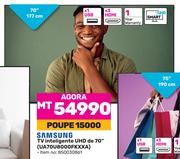 Samsung TV inteligente UHD de 70" UA70U8000FKXXA (850030861)