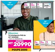 Hisense TV inteligente FHD de 43" 43A4Q (850028738)