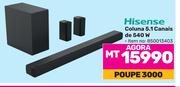 Hisense Coluna 5.1 Canais de 540W (850013403)